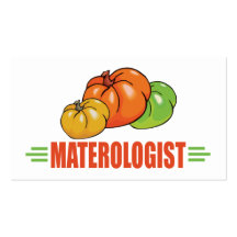 Tomates drôles cartes de visite personnelles