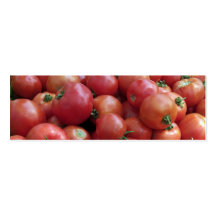 Tomates Modèles De Cartes De Visite