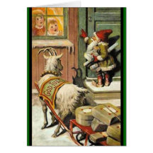 Tomte Nisse, aka père noël Cartes