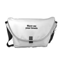 Toon uw me tjirpt .png messenger bag