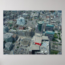 Toronto de la tour de NC Poster