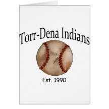 TorrDena Indiërs Est 1990 Wenskaarten