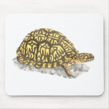 Tortue de boîte orientale Mousepad Tapis De Souris