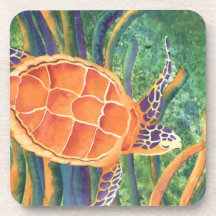 tortue de mer dessous-de-verre
