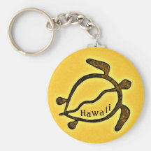 Tortue de mer d'Hawaï Honu Porte-clef