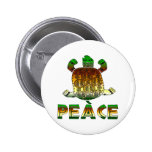 Tortue de paix pin's avec agrafe