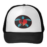 Tortue d'Hawaï de baie de Hanauma Casquettes