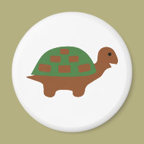 tortue drôle magnets