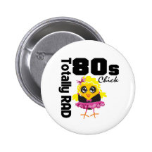 Totalement poussin de rad 80s pin's