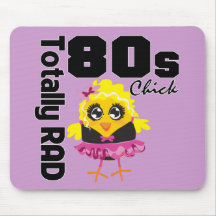 Totalement poussin de rad 80s tapis de souris