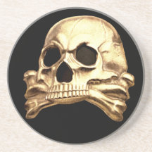 Totenkopf Dessous De Verres
