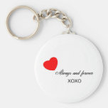 Toujours et pour toujours porte-clefs