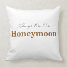 Toujours sur notre coussin de lune de miel