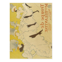 Toulouse-Lautrec, Mlle. Eleganti de Henri de Troup Carte Postale