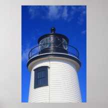 Tour de phare d'île de prune de Newburyport Affiche