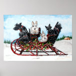 Tour de Sleigh de Scottie Affiches