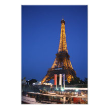 Tour d'Effiel la nuit Tirages Photo
