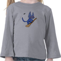 Tour du balai du chaton t-shirt
