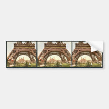 Tour Eiffel et le Trocadero, exposition Univers Autocollants Pour Voiture