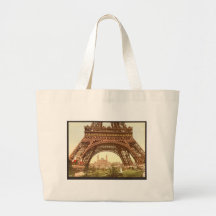 Tour Eiffel et le Trocadero, exposition Univers Sac En Toile