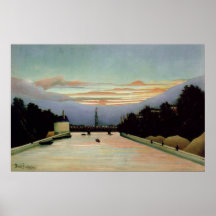 Tour Eiffel Henri Rousseau 1898 Posters