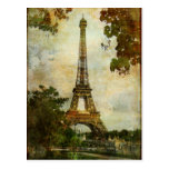 Tour Eiffel vintage Carte Postale