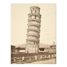 Tour penchée de Pise Photos Sur Toile