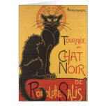Tournée du Chat Noir de La Carte De Vœux