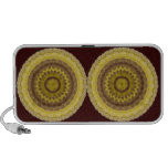 Tournesols abstraits haut-parleurs ordinateur portable