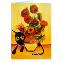 Tournesols Carte De Vœux