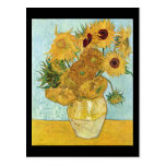 Tournesols de Vincent van Gogh Cartes Postales