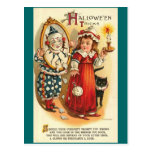 Tours de Halloween Carte Postale