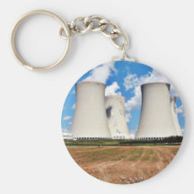 Tours de refroidissement d'une centrale nucléaire porte-clef