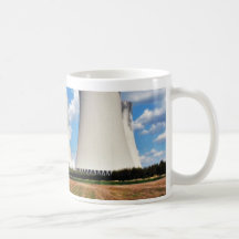 Tours de refroidissement d'une centrale nucléaire mug