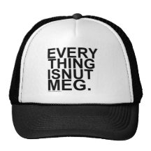 Tout est casquette de noix de muscade