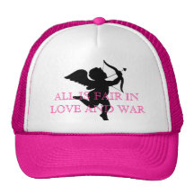 TOUT EST JUSTE DANS L'AMOUR ET LA GUERRE CASQUETTE DE CAMIONNEUR