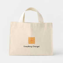 Tout orange ! Fourre-tout Sacs Fourre-tout