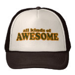 Toutes sortes de chapeau impressionnant casquettes
