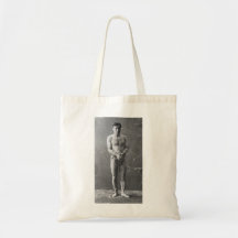 Tovenaar Harry Houdini Standing In Chains Tas