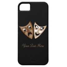 Tragedie & Komedie iPhone 5 Hoesje