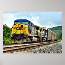 Train automatique de support posters