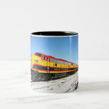 Train de Roundhouse Père Noël Tasses