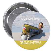 Train rapide d'Obama Pin's Avec Agrafe