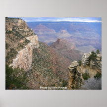 Traînée d'âne d'affiche/canyon grand