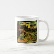 Traînée de chance tasse à café