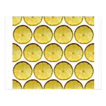 Tranche de citron cartes postales
