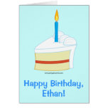 Tranche personnalisable de joyeux anniversaire de 