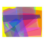 Transparent de approche cartes postales