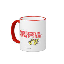 Travail Intollerant Tasse À Café