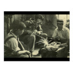 Travailleurs vintages cartes postales